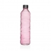 Flaske Versa 1,22 L Rosa Glass Aluminium 8,5 x 33,2 x 8,5 cm