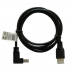 Kabel HDMI Savio CL-04 Vinklad Svart 1,5 m