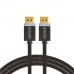 DisplayPort-kabel Savio CL-166 Sort 2 m