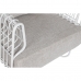 Krzesło Home ESPRIT Biały Metal 76 x 66 x 65 cm