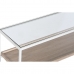 Console Home ESPRIT Biały Metal Szkło 120 x 30 x 75 cm