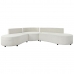 Sofa DKD Home Decor White Wood Modern 250 x 241 x 66 cm