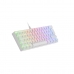 Tastatur Mars Gaming MKMINI Spansk qwerty RGB Hvid