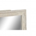 Miroir mural Home ESPRIT Blanc Marron Beige Gris Crème Verre polystyrène 66 x 2 x 92 cm (4 Unités)