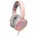 Ακουστικά με Μικρόφωνο για Gaming Mars Gaming MHAXP Ροζ