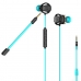 Auriculares con Micrófono Gaming Hiditec GHE010002 (3.5 mm) Negro Azul