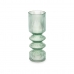 Vase Striper Grønn Krystall 8 x 23 x 8 cm (8 enheter)