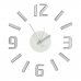 Стенен часовник Лепящ се ABS Ø 35 cm