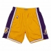 Basketballshorts for menn Mitchell & Ness LA Lakers Gul