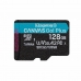 Mikro SD atminties kortelė su adapteriu Kingston SDCG3/128GBSP 128GB