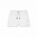 Pantaloncini Sportivi da Donna Lacoste Two-Ply Cotton Bianco