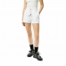 Γυναικεία Αθλητικά Σορτς Lacoste Two-Ply Cotton Λευκό
