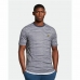 Kortarmet T-skjorte Lyle & Scott V1-Breton Stripe Hvit Marineblå Menn