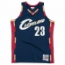 Basketball shirt Mitchell & Ness Cleveland Cavaliers 2008-09 Nº23 Lebron James Dark blue