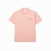 Men’s Short Sleeve Polo Shirt Lacoste Fit L.12.12 Pink