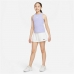 Børne Kortærmet T-shirt Nike Court Dri-FIT Victory Lavendel