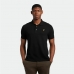 Men’s Short Sleeve Polo Shirt Lyle & Scott V1-Plain Black