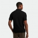 Men’s Short Sleeve Polo Shirt Lyle & Scott V1-Plain Black