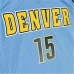 Camiseta de baloncesto Mitchell & Ness Denver Nuggets 2016-17 Nikola Jokic Nº15 Aguamarina