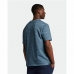 Kortarmet T-skjorte Lyle & Scott V1-Breton Stripe Blå Menn