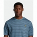 Short Sleeve T-Shirt Lyle & Scott V1-Breton Stripe Blue Men