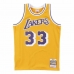 Basketball shirt Mitchell & Ness Los Angeles Lakers 1984-85 Nº33 Kareem Abdul-Jabbar Yellow