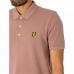 Ανδρική Μπλούζα Polo με Κοντό Μανίκι Lyle & Scott V1-Plain Ροζ