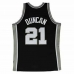 Camiseta de baloncesto Mitchell & Ness San Antonio Spurs 1998-99 Nº21 Tim Duncan Negro