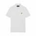 Мъжка поло риза с къс ръкав Lyle & Scott V1-Plain Бял