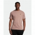 Kortærmet T-shirt Lyle & Scott V1-Slub Mørk pink Mænd