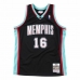 Basketbal T-shirt Mitchell & Ness Memphis Grizzlies 2001-02 Nº16 Pau Gasol Zwart