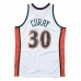 Basketball-T-Shirt Mitchell & Ness Golden State Warriors 2009-10 Nº30 Stephen Curry Weiß