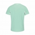 T-shirt med kortärm Herr Head Slide Aquamarine