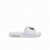 Pludmales sandales sievietēm Lacoste Croco Dualiste Synthetic Logo Strap Balts