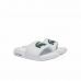 Women's Flip Flops Lacoste Croco Dualiste Synthetic Logo Strap White