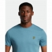 Short Sleeve T-Shirt Lyle & Scott V1-Plain Light Blue Men