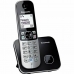 Беспроводный телефон Panasonic KX-TG6811FRB Белый Чёрный Чёрный/Серебристый