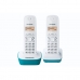 Wireless Phone Panasonic KX-TG1612FRC Amber Blue/White