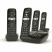 Wireless Phone Gigaset AS690A Quattro Black