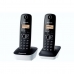 Bežični Telefon Panasonic KX-TG1612 Jantar Crna/Bijela