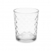 Set of glasses Diamond Transparent Glass 360 ml (6 Units)