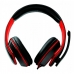 Slušalice s Mikrofonom Esperanza EGH300R Crna Crvena