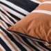 Bettdeckenbezug TODAY Orange Gestreift 260 x 240 cm