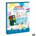 Desene pentru colorat Alpino Aquarelle Multicolor (6 Unități)