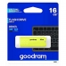 USB стик GoodRam UME2 Жълт 16 GB