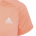 Barne Kortermet T-skjorte Adidas Aeroready Three Stripes Laksefarget
