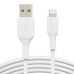 USB til Lightning-kabel Belkin CAA001BT0MWH Hvid 15 cm