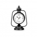Reloj de Mesa Lámpara Negro Metal 17 x 25 x 11,3 cm (4 Unidades)