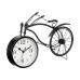 Reloj de Mesa Bicicleta Negro Metal 36 x 22 x 7 cm (4 Unidades)