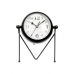 Reloj de Mesa Negro Metal 18 x 21 x 12 cm (4 Unidades)